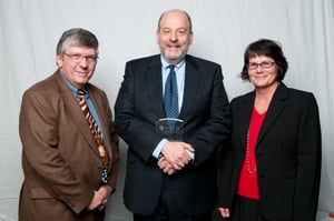 Steve Eidelman with AUCD President Tony Antosh and President-Elect Julie Fodor